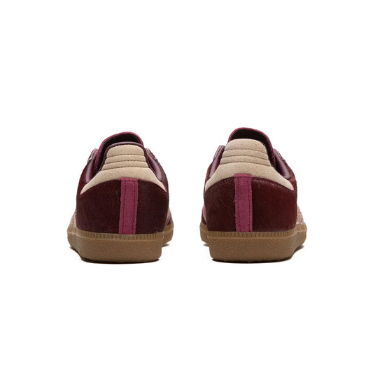 adidas Samba OG Maroon Sand Strata Pony W