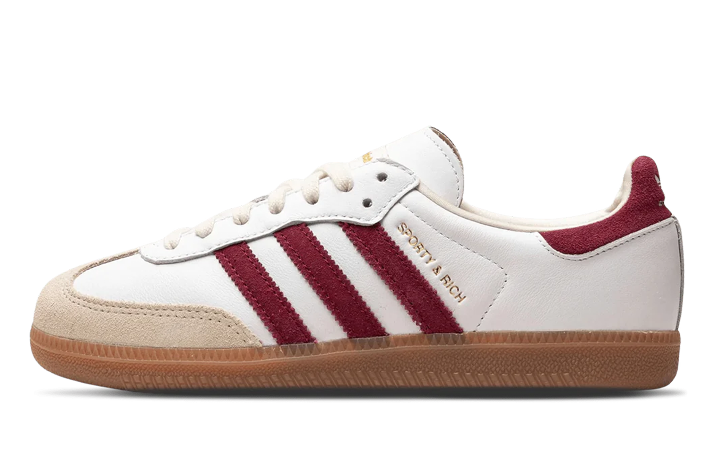 adidas Samba Sporty & Rich 'White Collegiate Burgundy' – OG Kicks