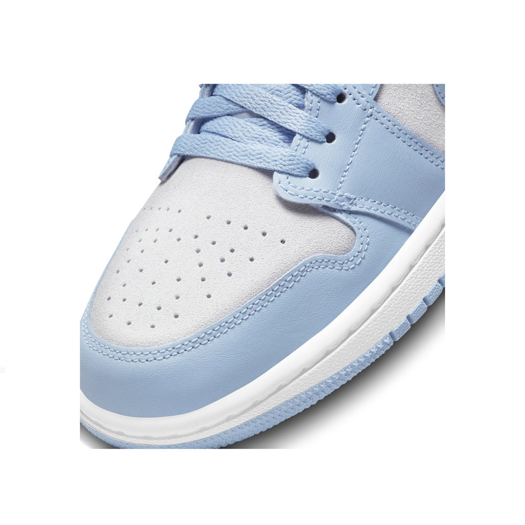 Air Jordan 1 Low Football Grey Aluminium W