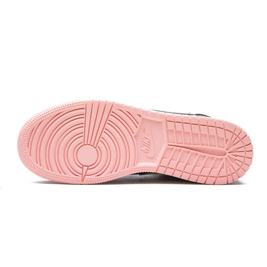 Air Jordan 1 Mid Arctic Pink Black GS