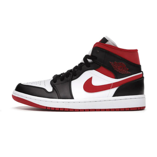 Air Jordan 1 Mid Gym Red Black White - 1