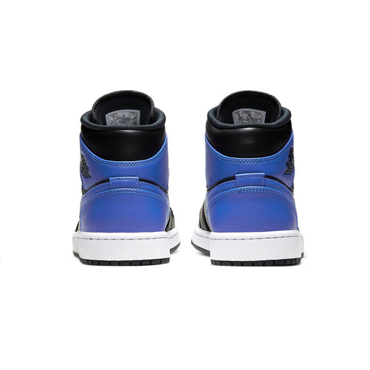Air Jordan 1 Mid Hyper Royal Tumbled Leather