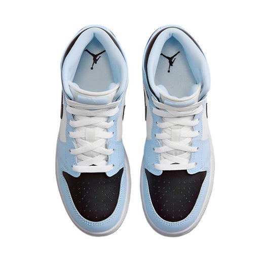 Air Jordan 1 Mid Ice Blue GS