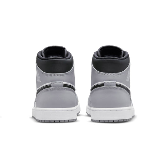 Air Jordan 1 Mid Light Smoke Grey Anthracite GS