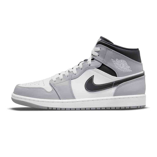 Air Jordan 1 Mid Light Smoke Grey Anthracite