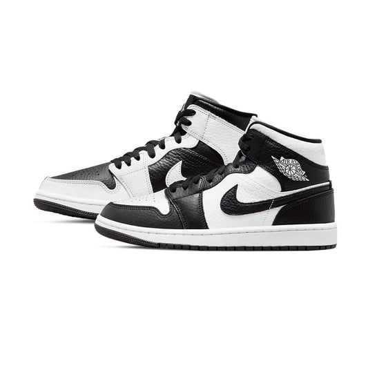 Jordan 1 Mid Split Black White (Women's)