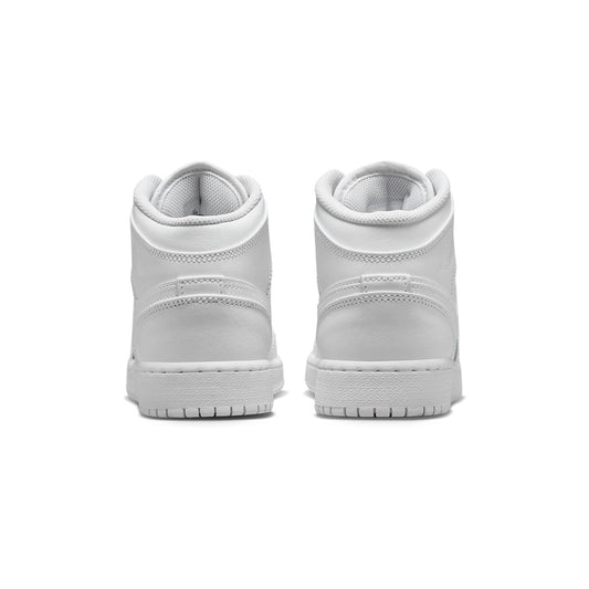 Air Jordan 1 Mid Triple White GS