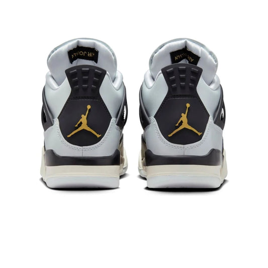 Air Jordan 4 Retro Platinum Gold Grade School - 5