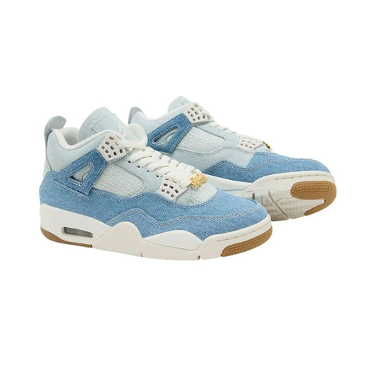 Air Jordan 4 Retro TEX Denim Worn Blue Women - 2