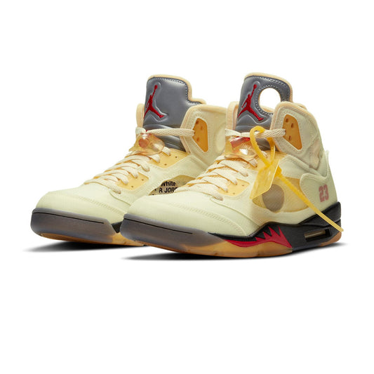 Air Jordan 5 Retro OFF-WHITE Sail
