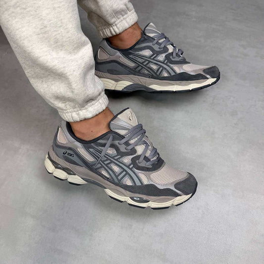 ASICS Gel-NYC Oatmeal Obsidian Grey
