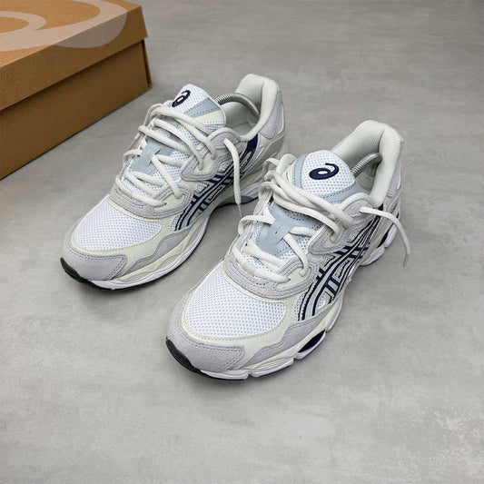 ASICS Gel-NYC White Midnight Navy Grey