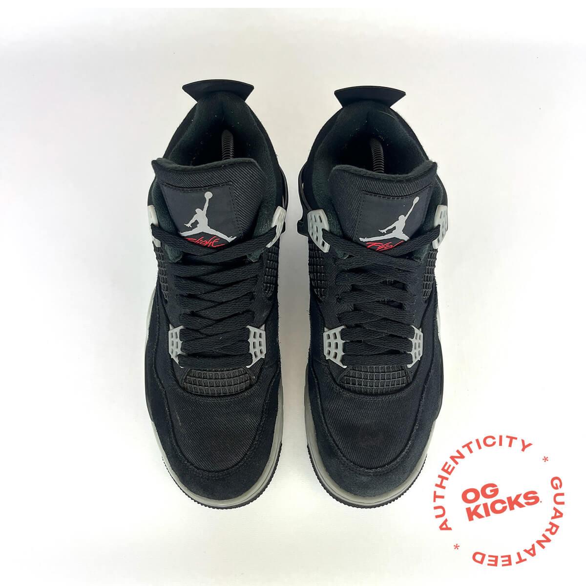 Jordan 4 Retro SE Black Canvas UK8.5