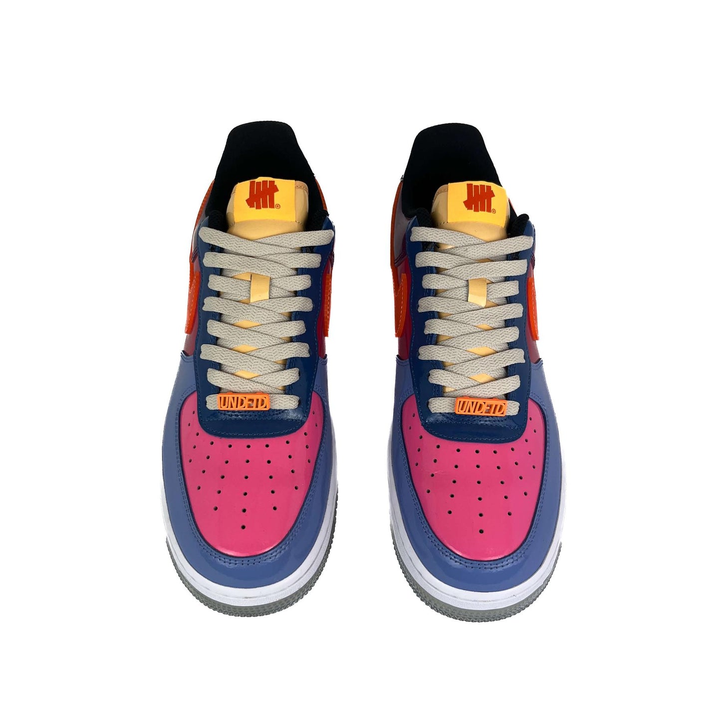 Nike Air Force 1 Low SP 'Undefeated Multi-Patent Total Orange' (No Box) UK9