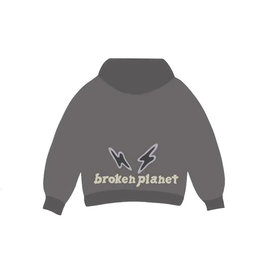Broken Planet Find Your Balance Hoodie Ash Grey