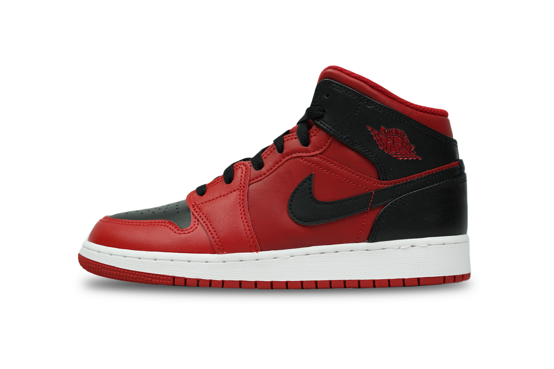 Air Jordan 1 Mid Reverse Bred 2021 GS OG Kicks