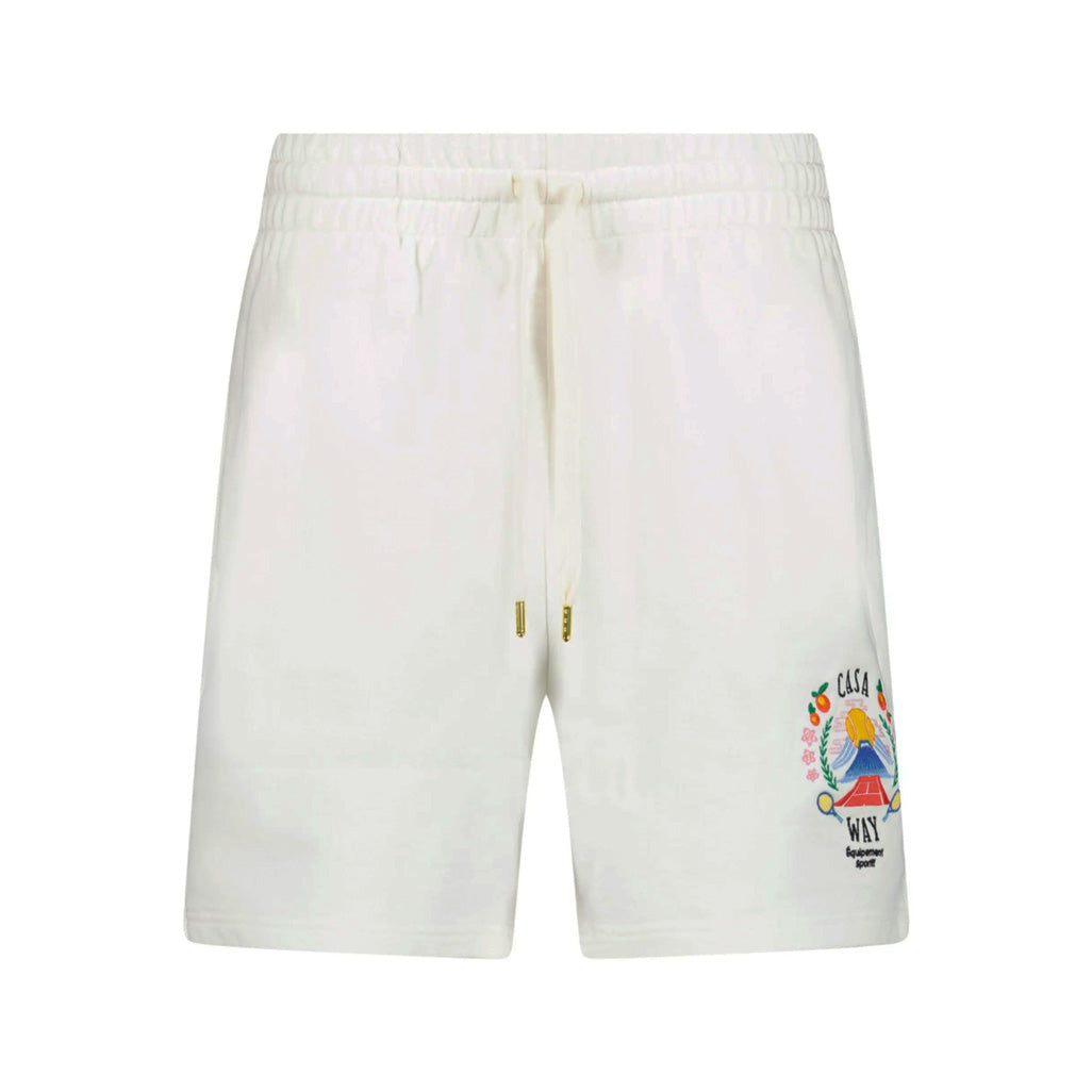 Casablanca Men's Casaway Sweatshorts Beige