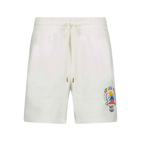 Casablanca Men's Casaway Sweatshorts Beige