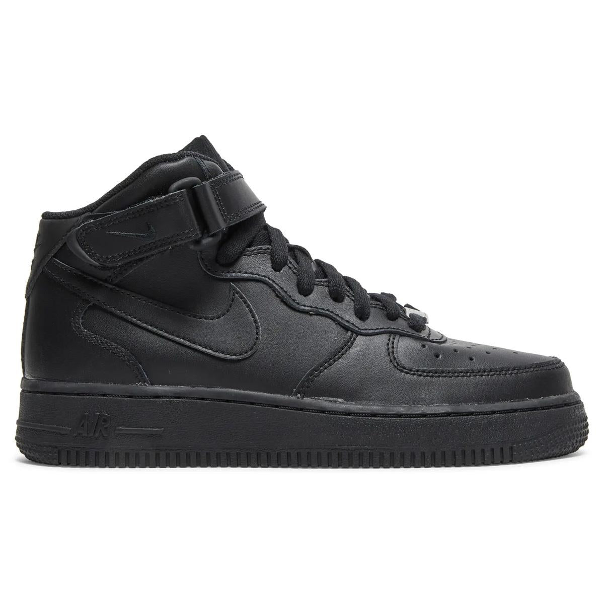 Air Force 1 Mid Triple Black GS