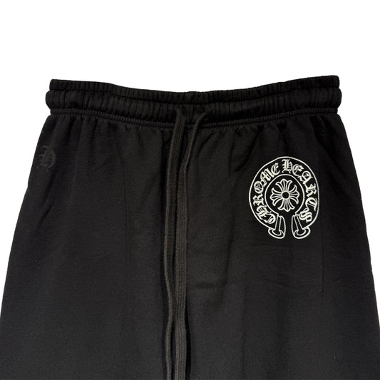 Chrome Hearts Horseshoe Logo Sweatpants Black - 3