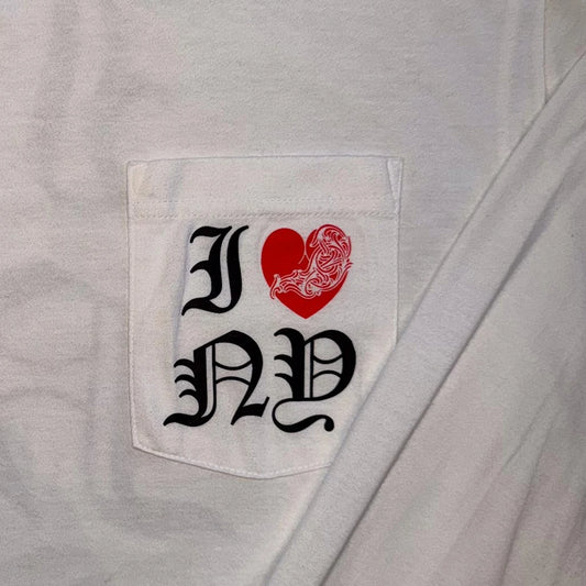 Chrome Hearts I Heart New York White Long Sleeve - 3