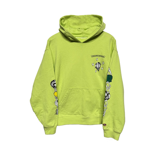 Chrome Hearts Matty Boy Link Hoodie Green - 2