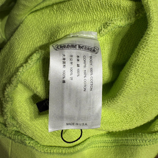 Chrome Hearts Matty Boy Link Hoodie Green - 6