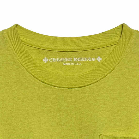 Chrome Hearts Matty Boy Link T-Shirt Lime Green - 4