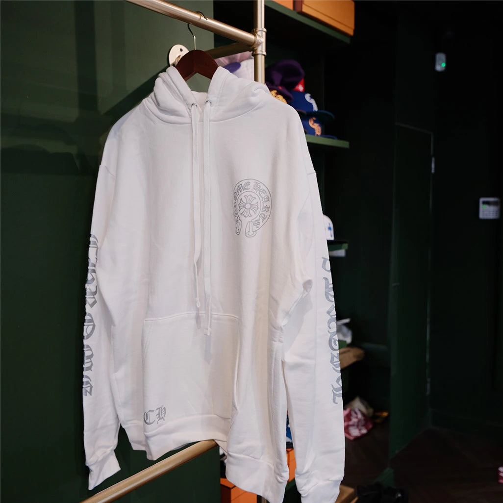 Chrome Hearts Miami White Pullover Hoodie - 4