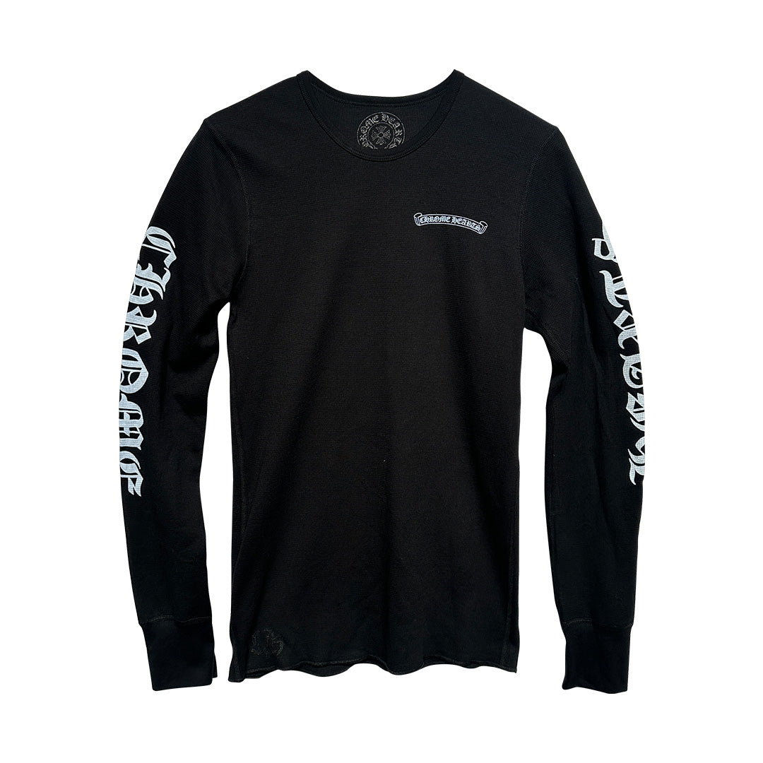 Chrome Hearts Long Sleeve Waffle Black and Blue – OG Kicks