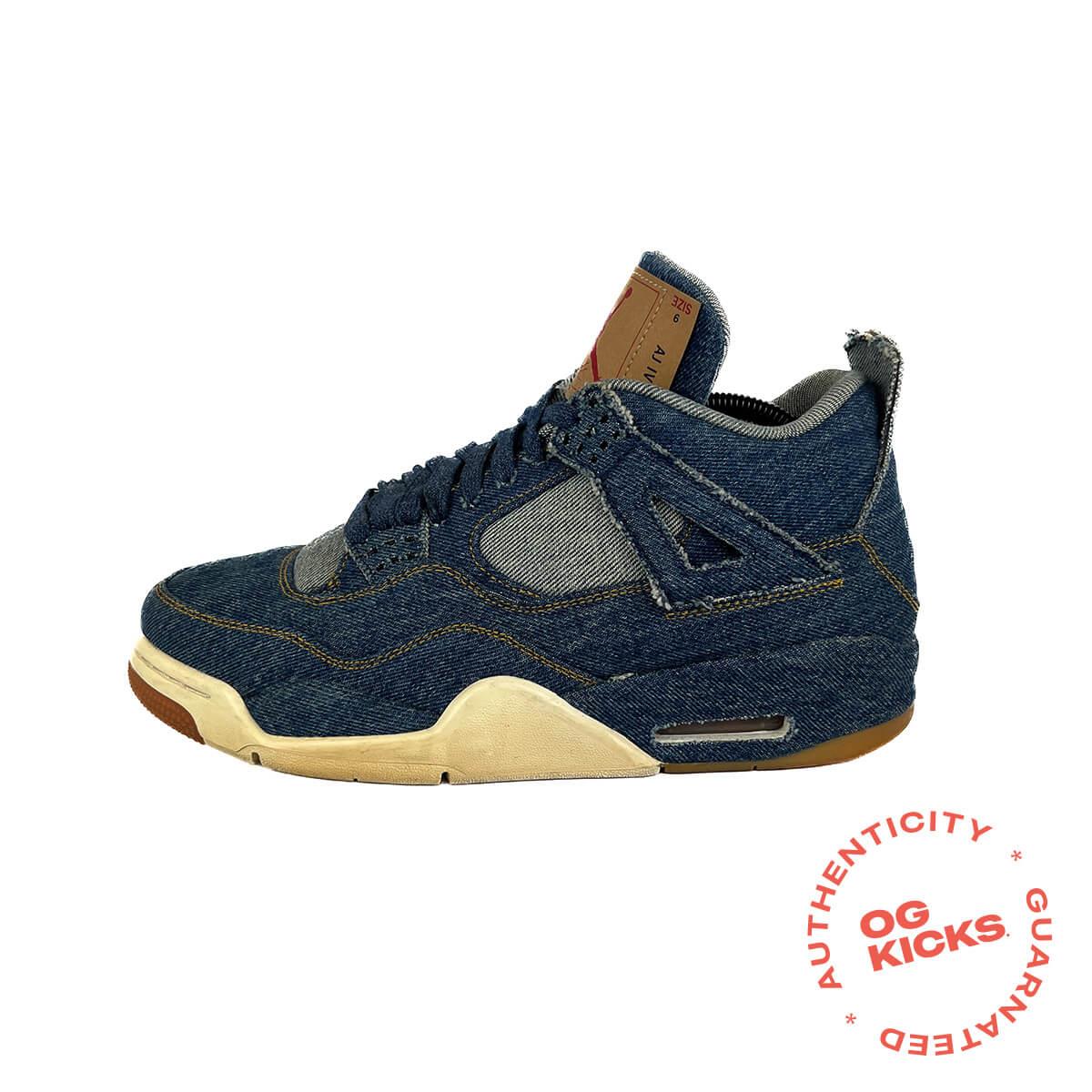 Jordan 4 Retro Levi's 'Denim' (No Box) UK8