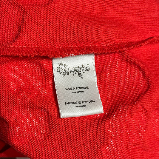 Denim Tears Cotton Wreath Sweatshirt Red - 3