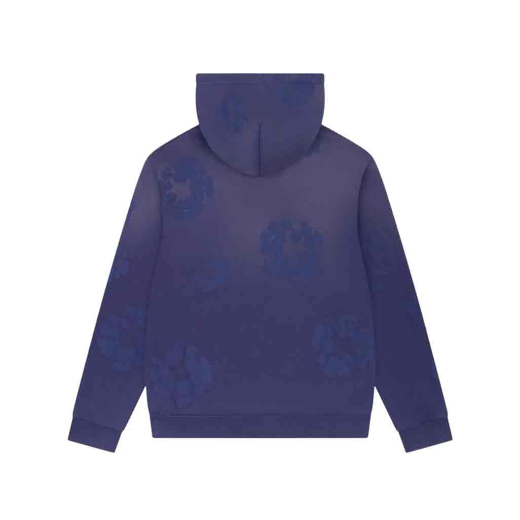 Denim Tears Mono Cotton Wreath Hoodie Washed Blue