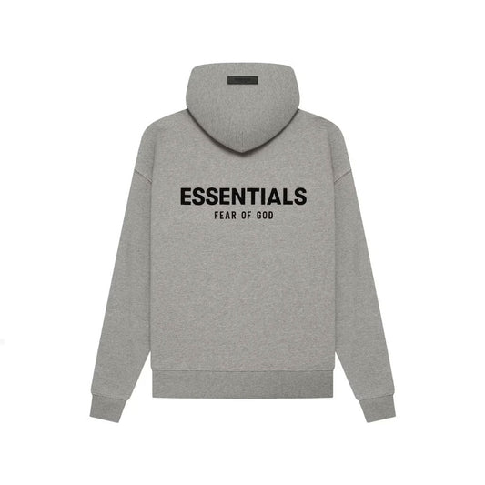 Fear of God Essentials Hoodie 'Dark Oatmeal' (SS22)