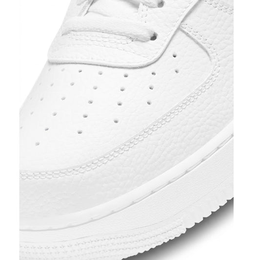 Nike Air Force 1 Low '07 White Black Pebbled Leather