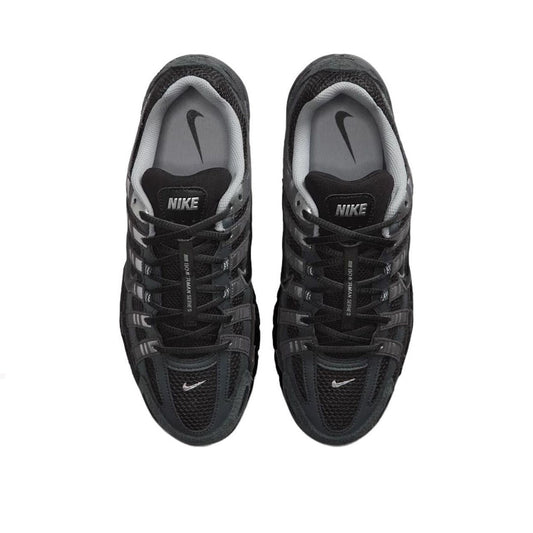 Nike P-6000 Suede Anthracite Black Chrome Metallic Silver