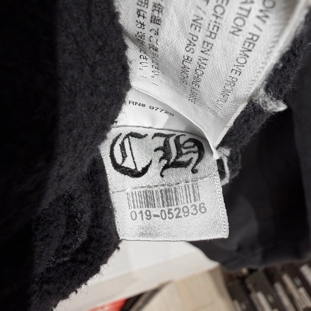 Chrome Hearts x Dover Street Market Zip-Up Hoodie Black/White