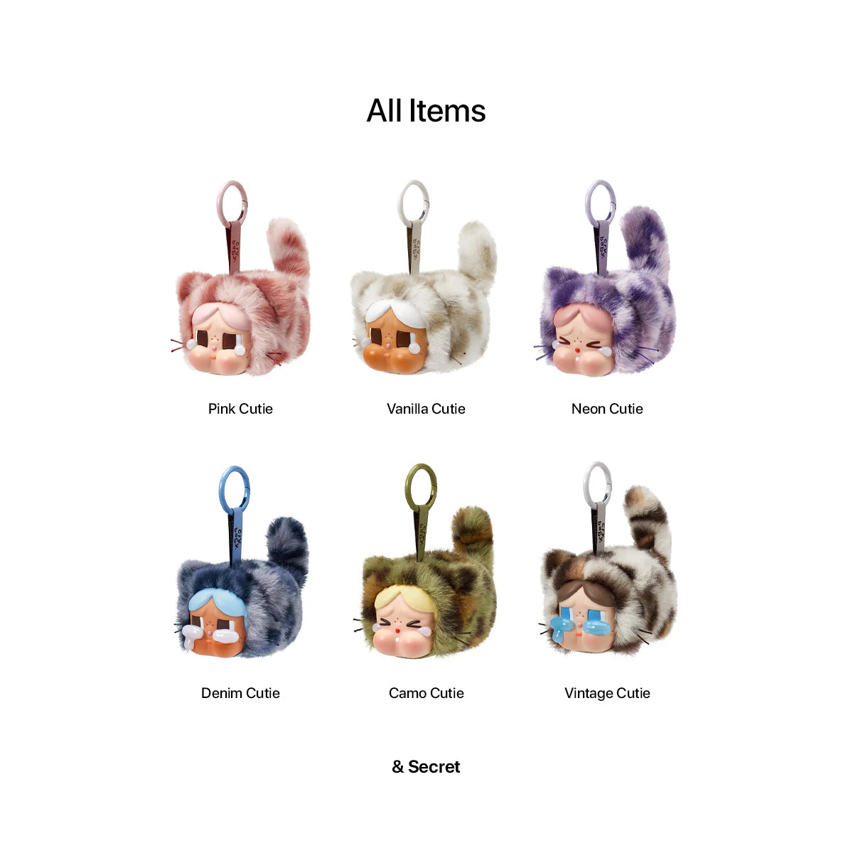 Pop Mart CRYBABY Wild but Cutie Series Vinyl Plush Pendant Single Blind Box