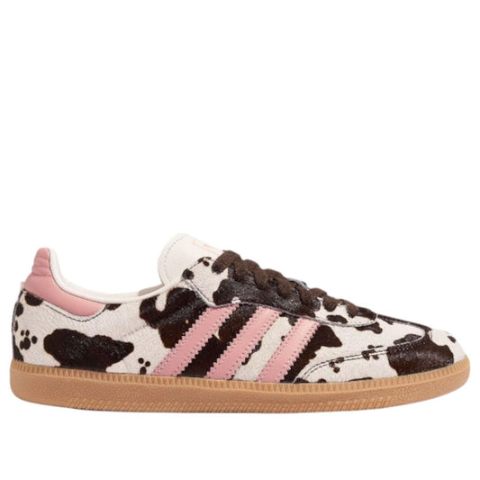 adidas Samba OG Cow Print Dark Brown Wonder Mauve W