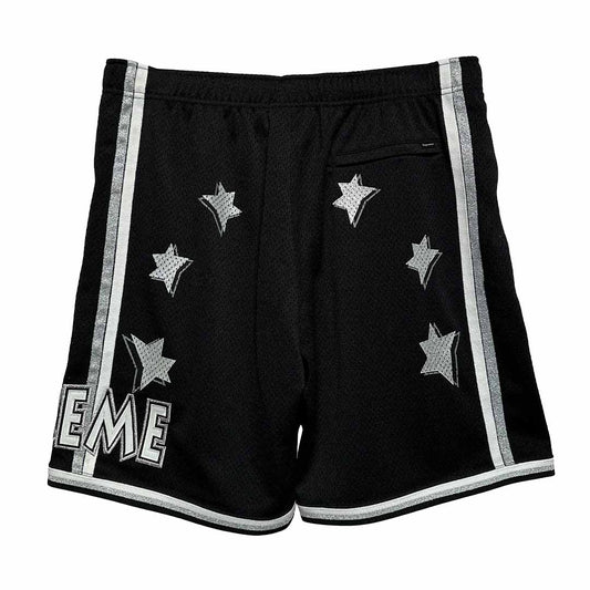 Supreme All Star Basketball Shorts Black - 2