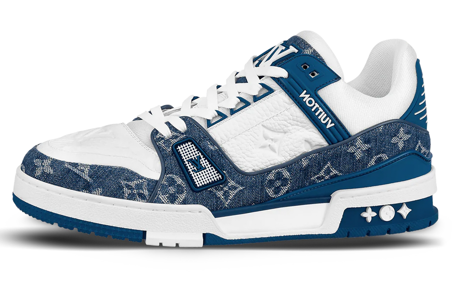 Louis Vuitton LV Trainer Low 'Monogram Denim' Blue