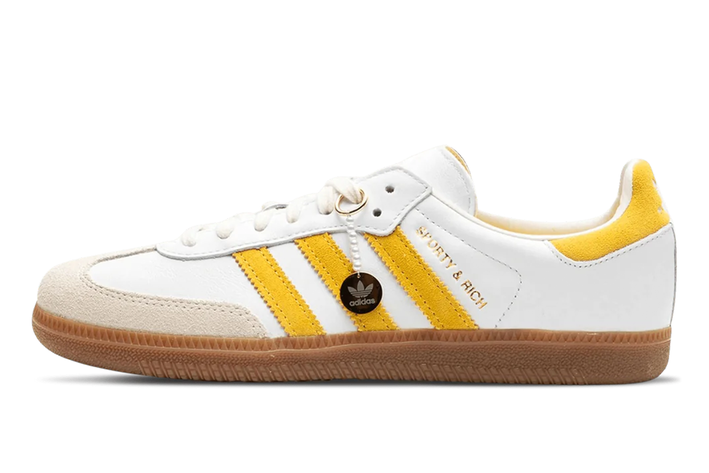 adidas gazelle silver green womens adidas Samba Sporty & Rich 'White Bold Gold' – OG Kicks