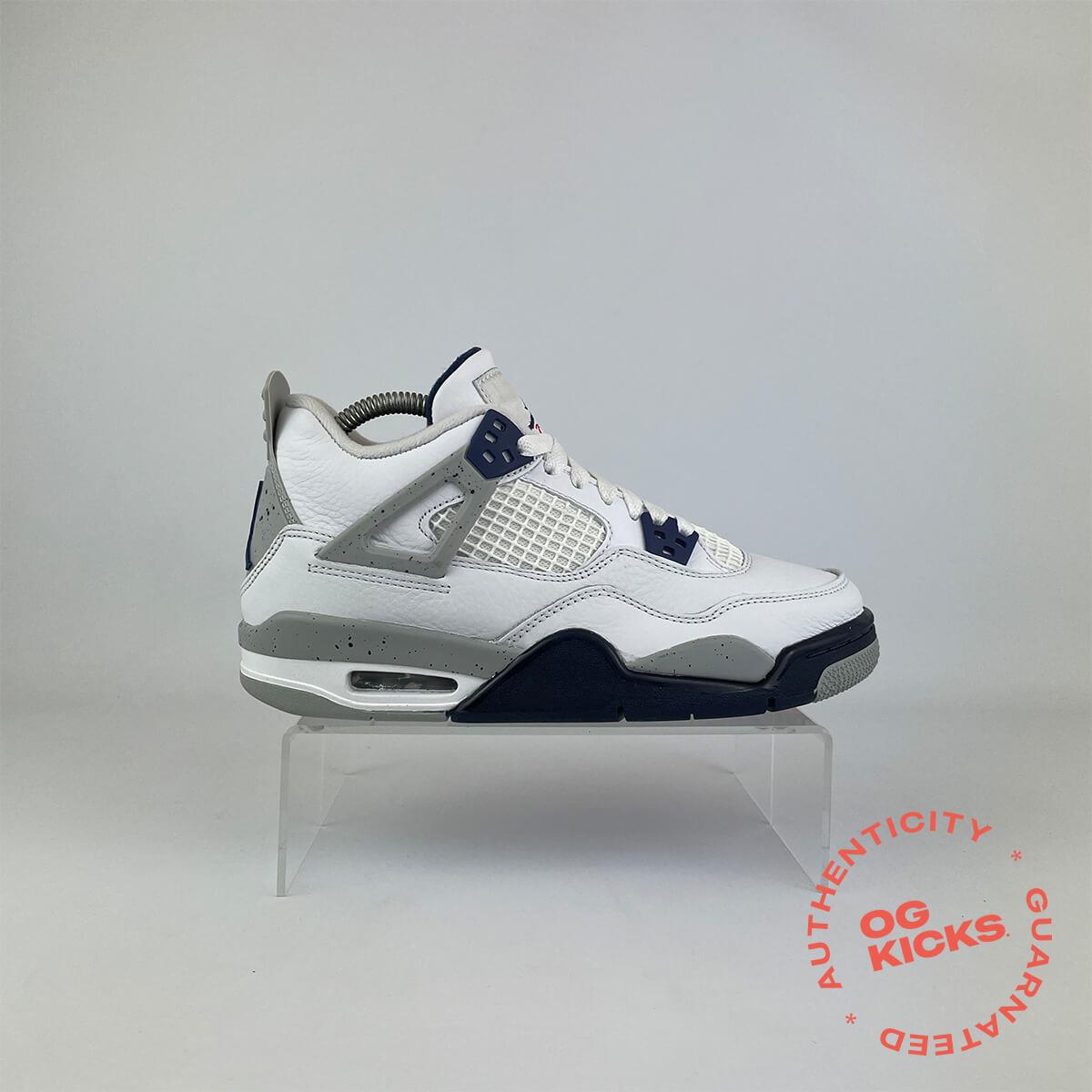 Jordan 4 Retro Midnight Navy (GS) UK5