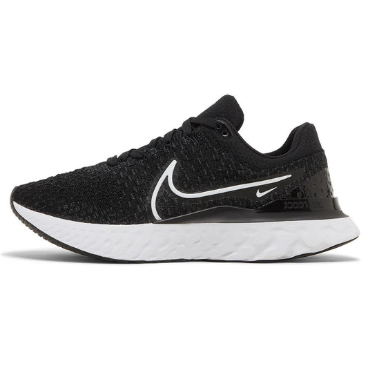 React Infinity Run Flyknit 3 Black White W