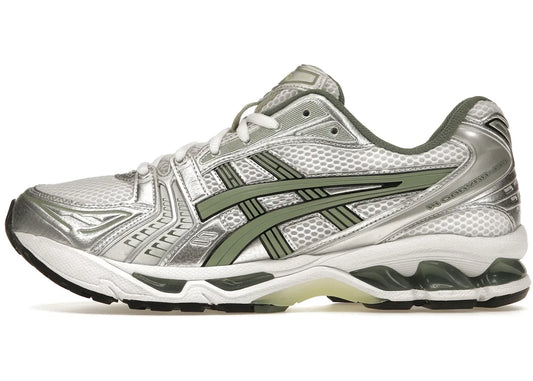 ASICS Gel-Kayano 14 White Pure Silver Slate Grey Sage