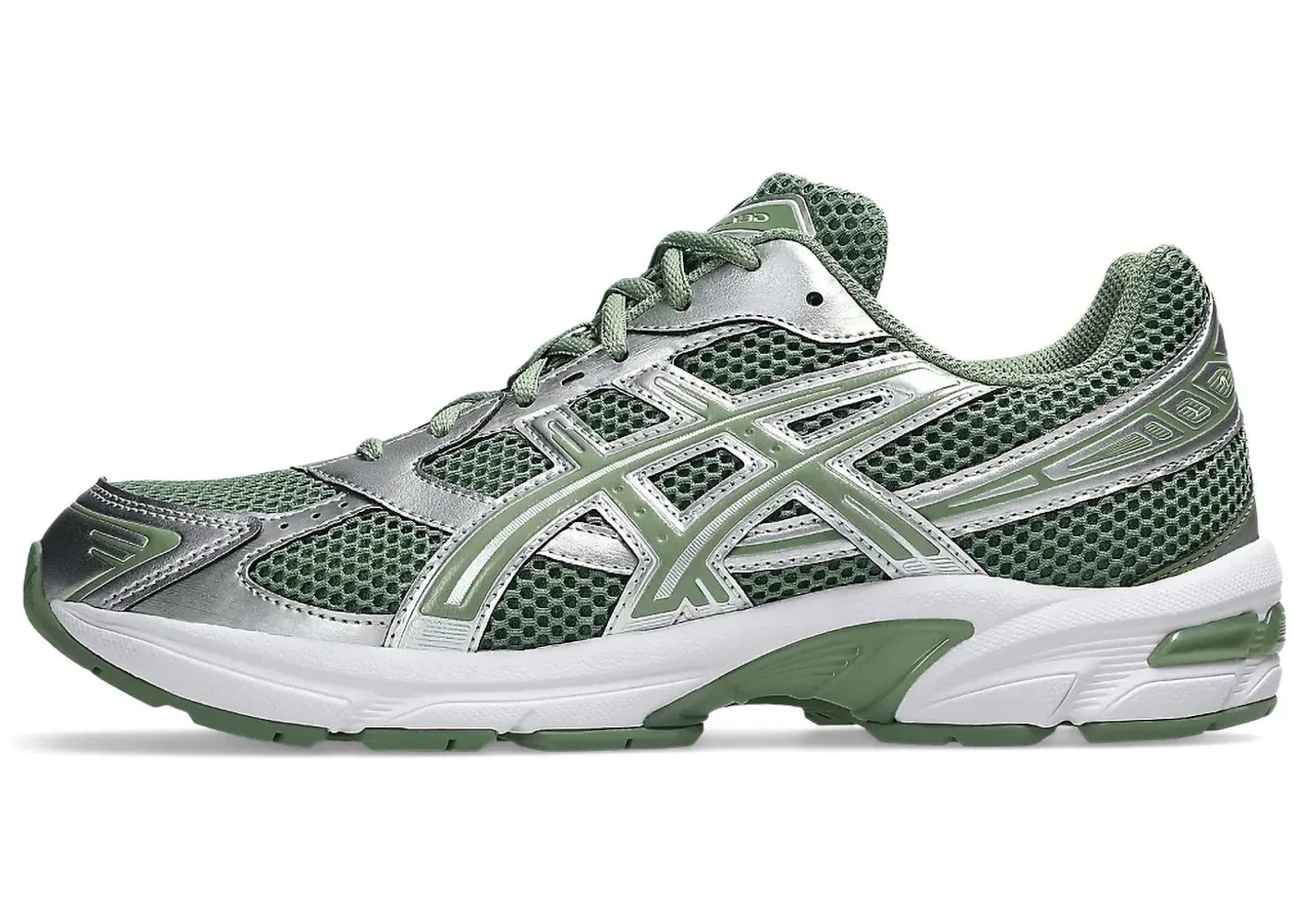 ASICS Gel-1130 Swamp Green Silver
