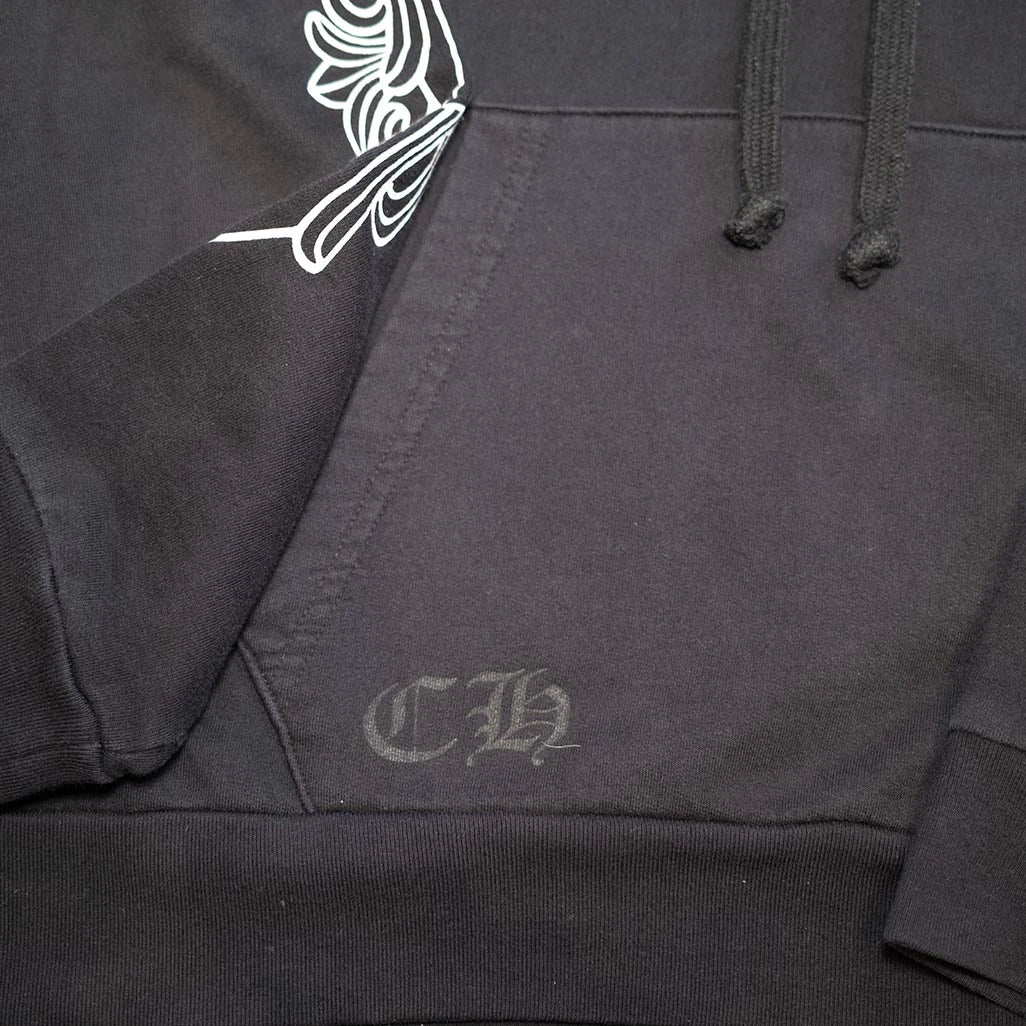 Chrome Hearts Floral Horseshoe Pullover Hoodie