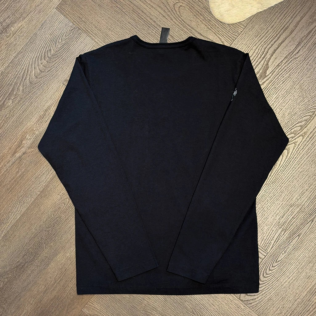 Chrome Hearts Vertical Logo Long Sleeve T-Shirt