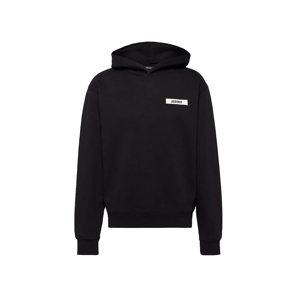 Jacquemus The Gros Grain Hoodie in Black