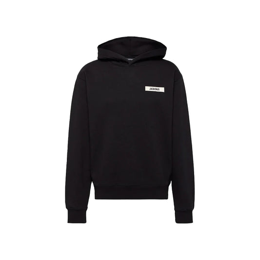 Jacquemus The Gros Grain Hoodie in Black